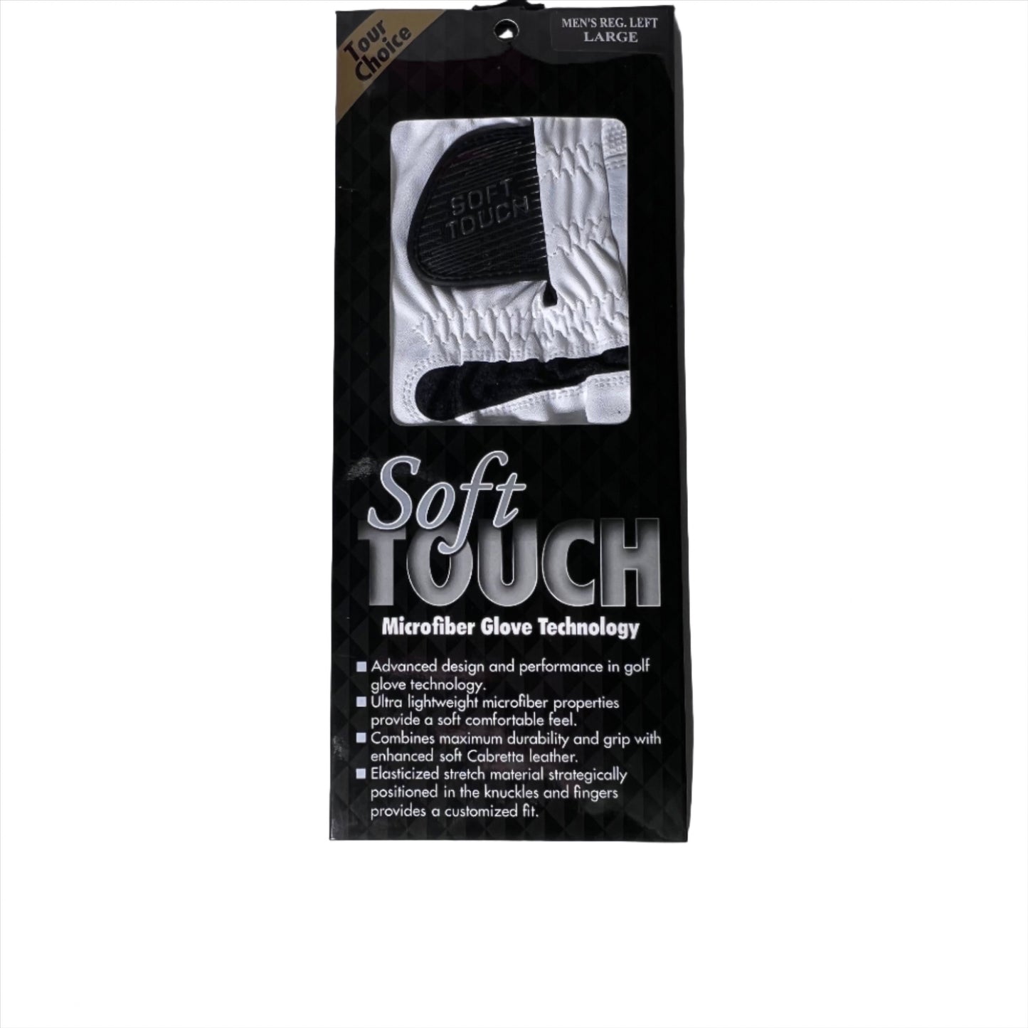 Soft Touch Golf Glove Left Hand Large
