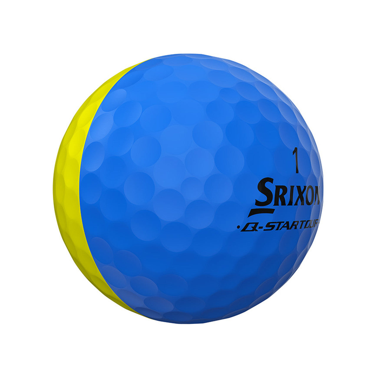 Srixon Q-Star tour Divide Blue&Yellow – Sharp Golf Ball Co.