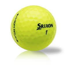 Srixon Soft feel Yellow Golfball